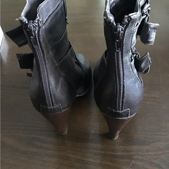 Womens Candy Couture High Heeled Boots - Picture 5 of 6